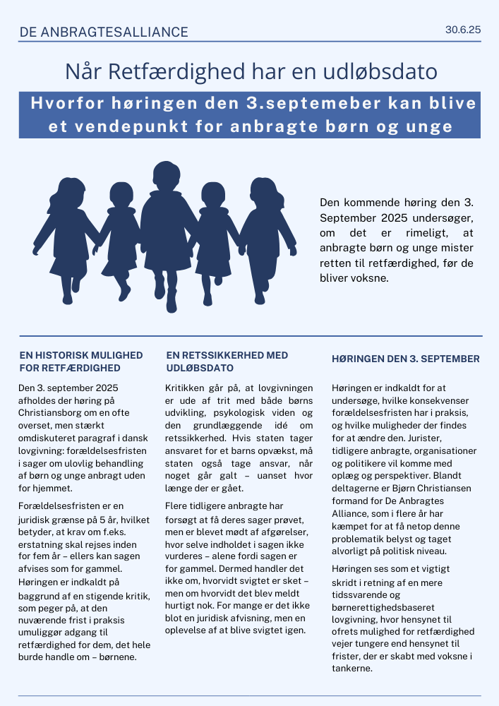 Når retfærdighed har en udløbsdato